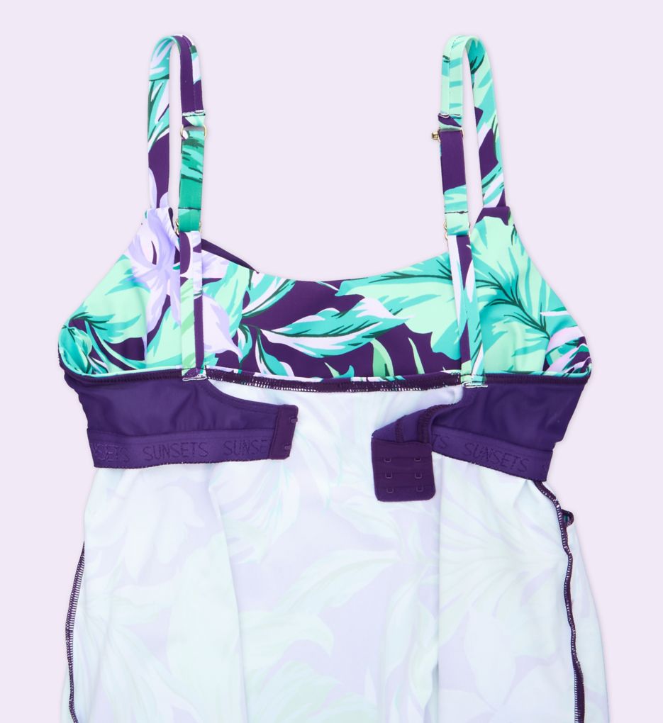 Sunsets Palm Shade Elena Tankini Swim Top 763PS - Image 8