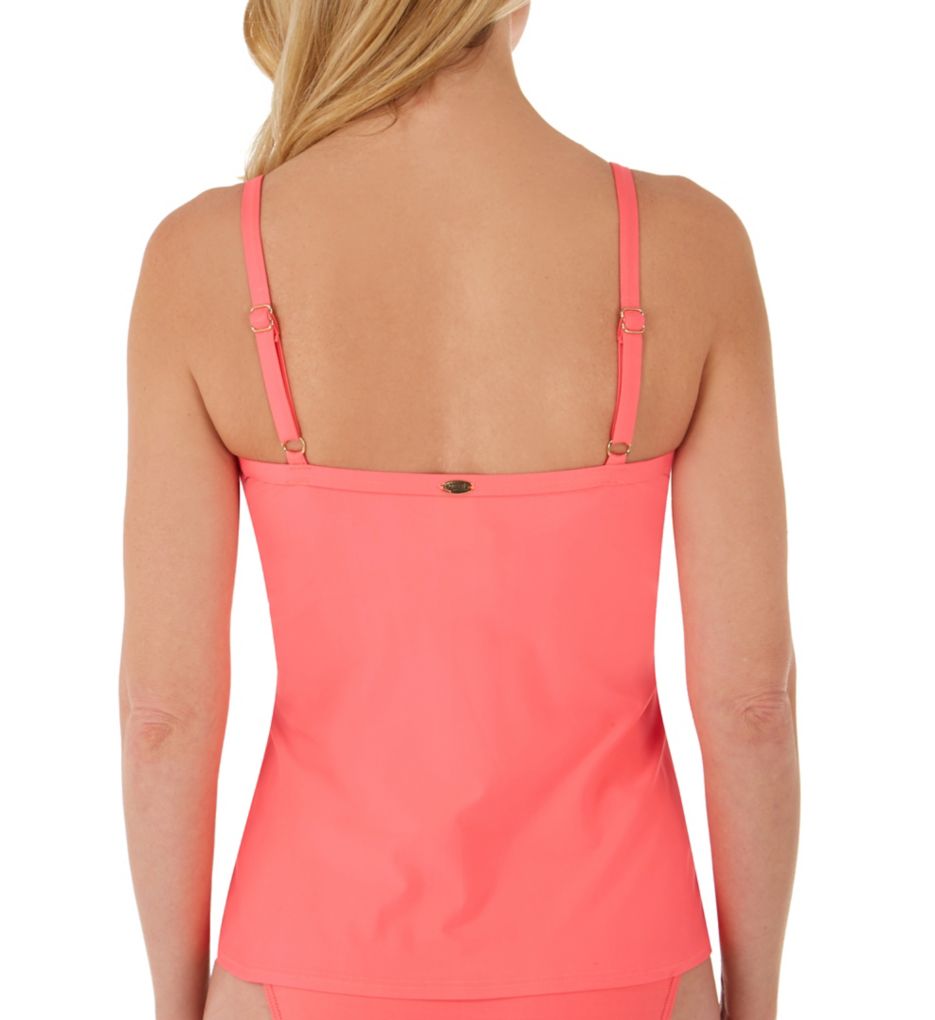 Bright Guava Forever Underwire Tankini Swim Top