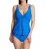 Sunsets Electric Blue Forever Tankini Swim Top 77EB - Image 3