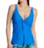 Sunsets Electric Blue Forever Tankini Swim Top 77EB