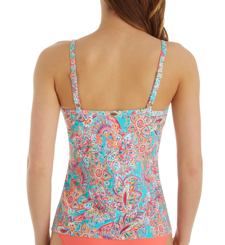 Fiesta Flora Forever Underwire Tankini Swim Top