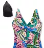 Sunsets Island Safari Forever Tankini Swim Top 77IS - Image 4