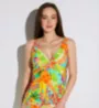 Sunsets Lush Luau Forever Tankini Swim Top 77LL - Image 1