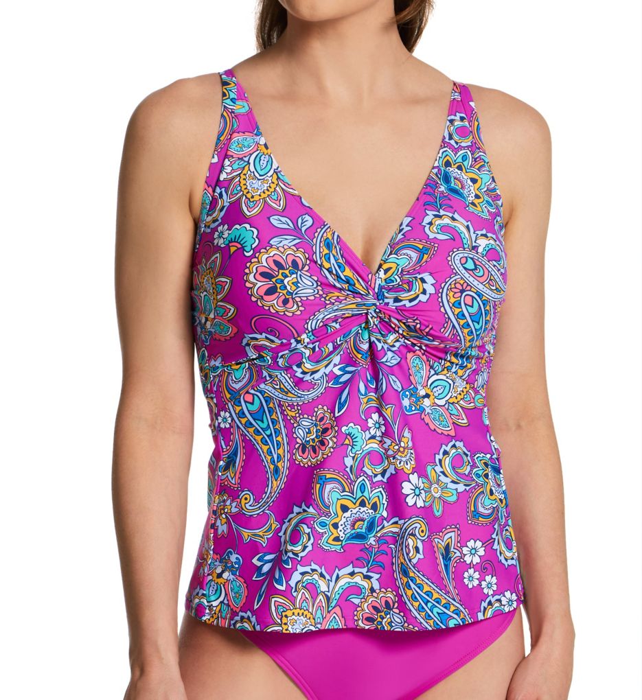 Forget Me Not Forever Tankini Swim Top