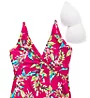 Sunsets Orchid Oasis Forever Tankini Swim Top 77OO - Image 4