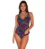 Sunsets Panama Palms Forever Plunge Tankini Swim Top 77PPM - Image 4