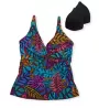 Sunsets Panama Palms Forever Plunge Tankini Swim Top 77PPM - Image 7