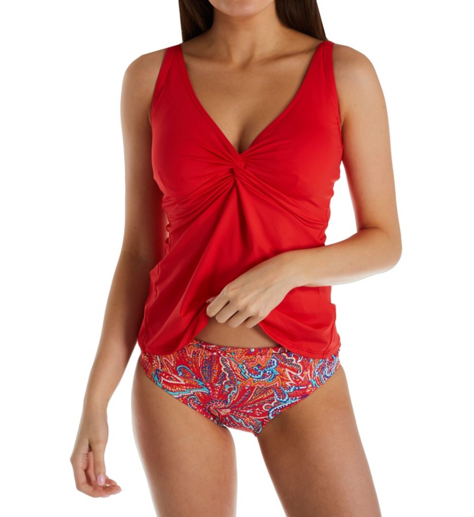 Scarlet Forever Underwire Tankini Swim Top-cs3