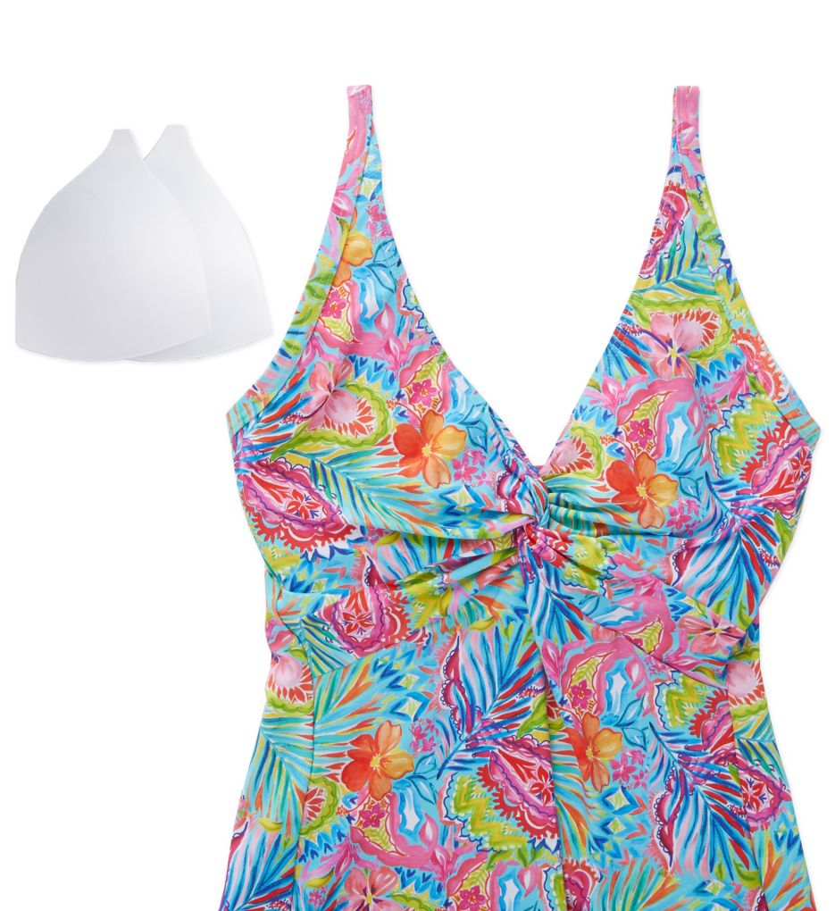 Siesta Key Forever Underwire Tankini Swim Top-cs3