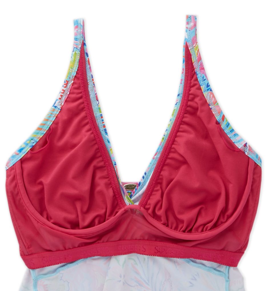 Siesta Key Forever Underwire Tankini Swim Top-cs4