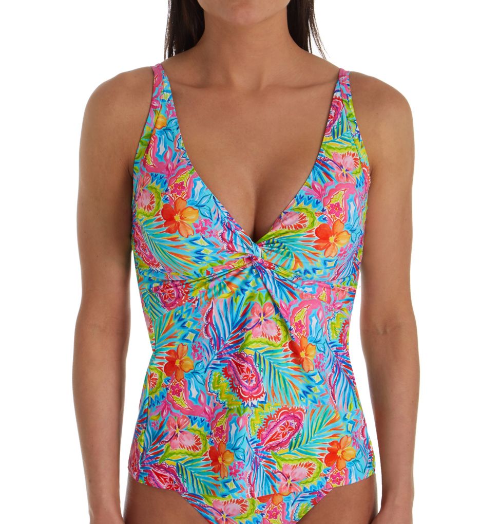 Siesta Key Forever Underwire Tankini Swim Top-fs