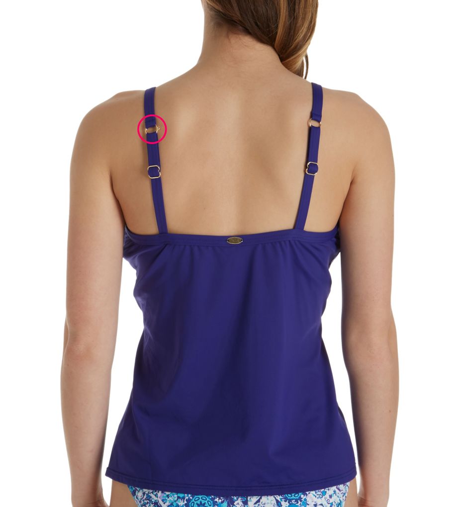 Sapphire Forever Underwire Tankini Swim Top-bs