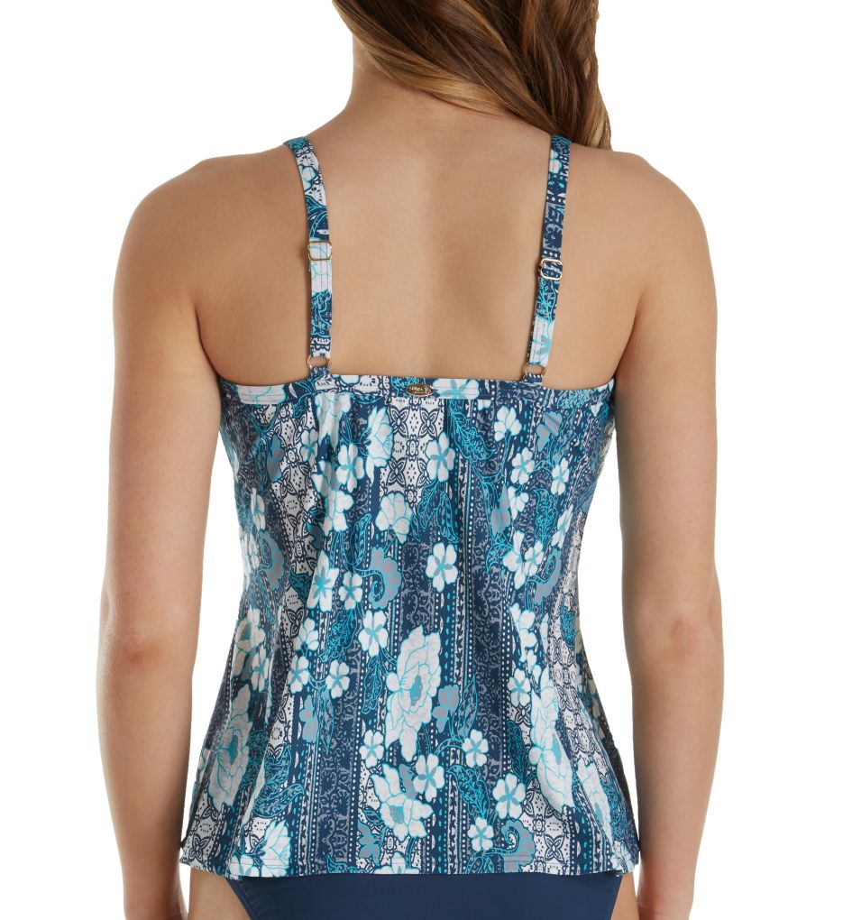 Vintage Blooms Forever Underwire Tankini Swim Top