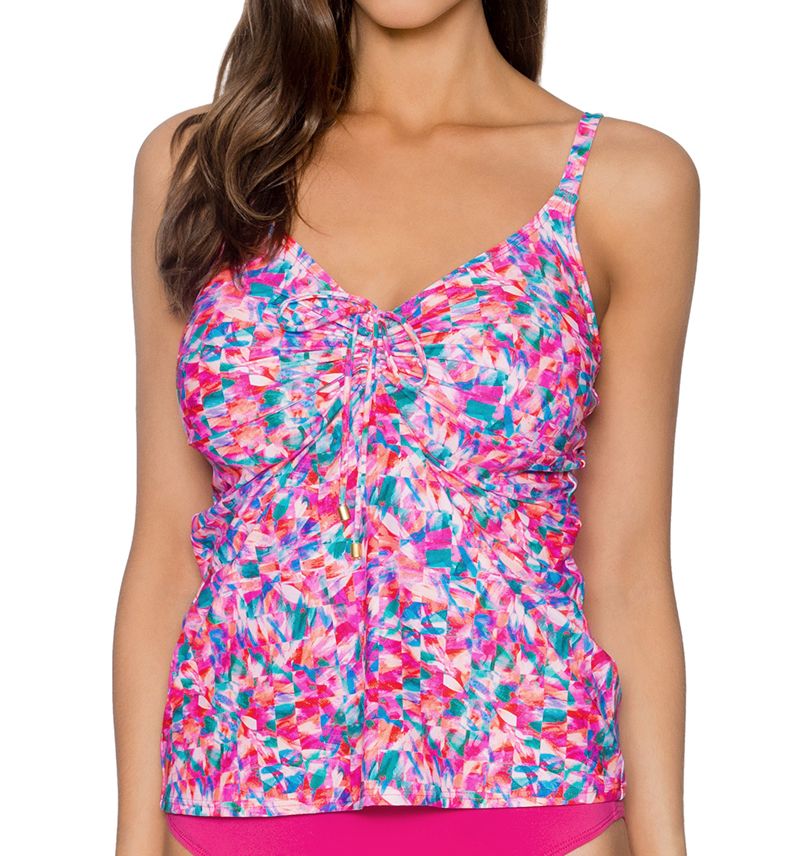 Kaleidoscope Marina Underwire Tankini Swim Top-gs