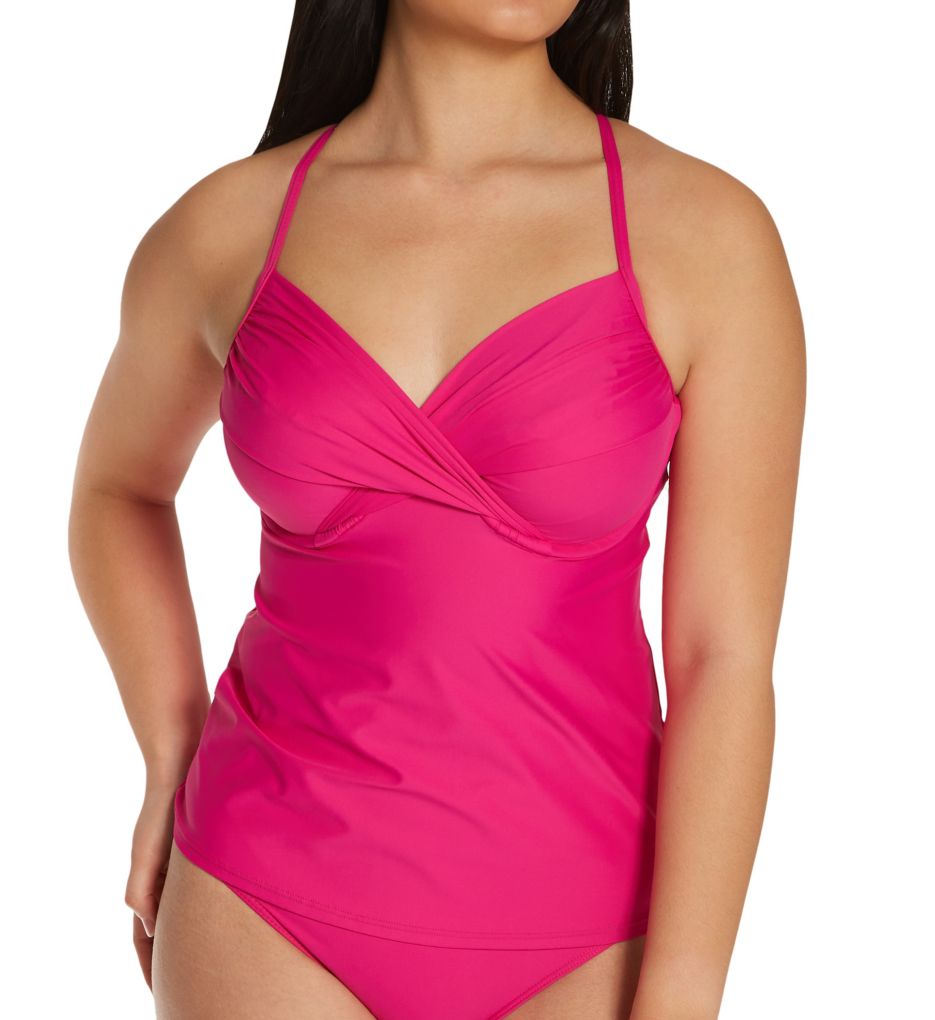 Pitaya Crossroads Tankini Underwire Swim Top Pitaya 36G by Sunsets