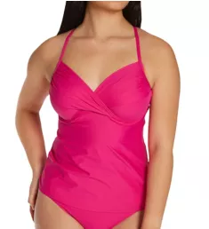 Pitaya Crossroads Tankini Underwire Swim Top Pitaya 40D