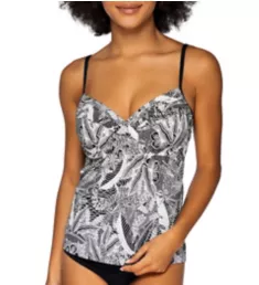 South Pacific Crossroads Tankini Swim Top