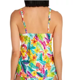 Tropical Adventure Crossroads Tankini Swim Top