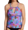 Sunsets Isla Bonita Mia High Neck Tankini Swim Top 87TIB - Image 1