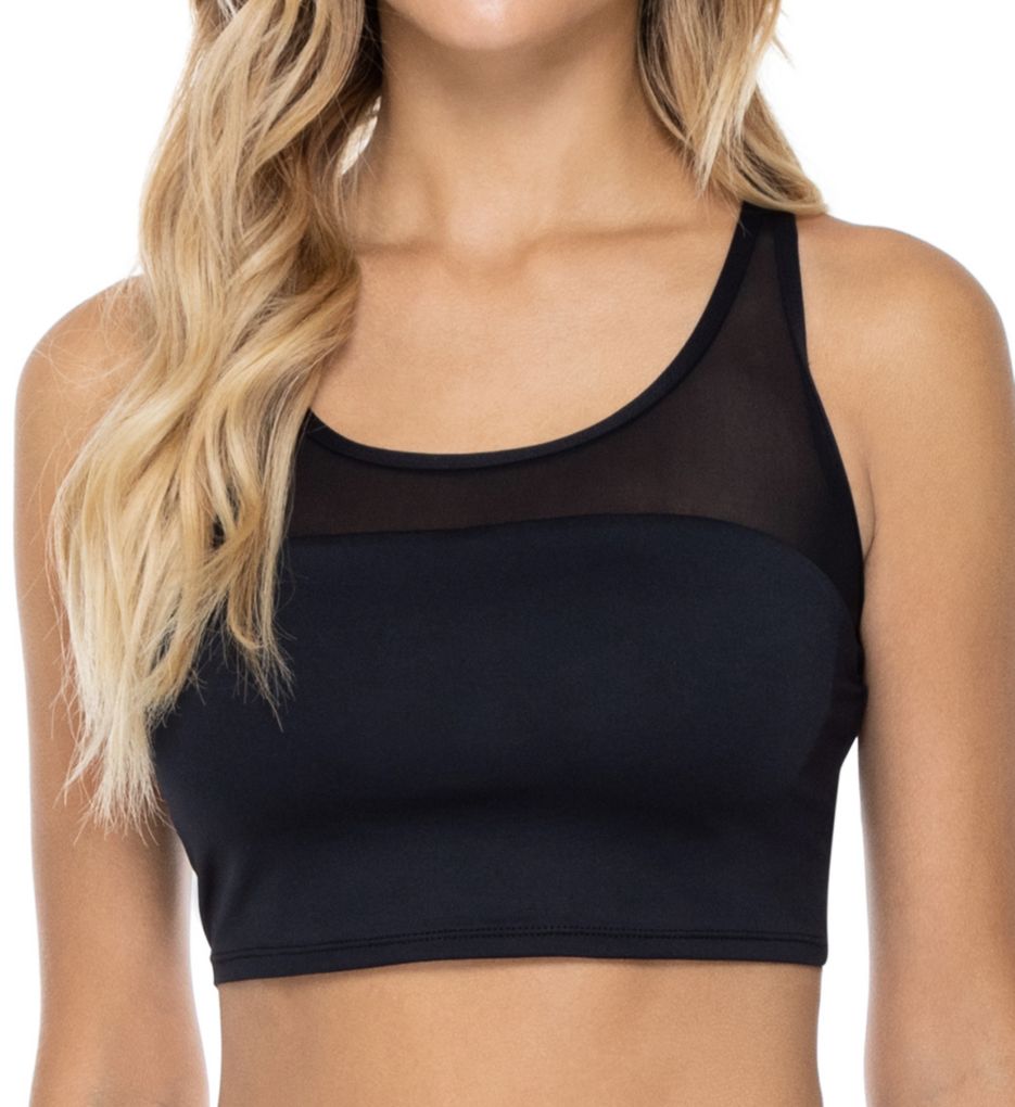 Onyx Capri Cropped Tank Bikini Swim Top