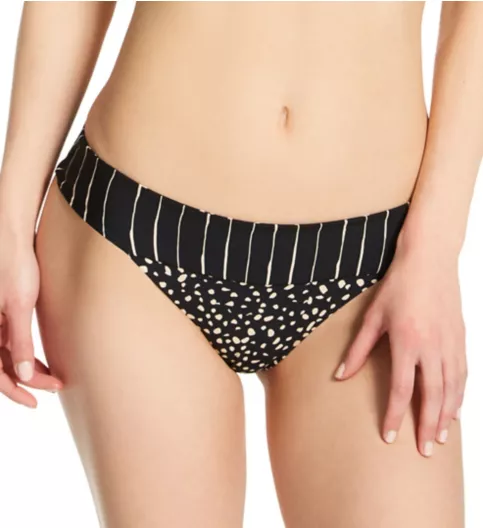 Swim Systems Black Sand Bliss Banded Reversible Swim Bottom B308BS