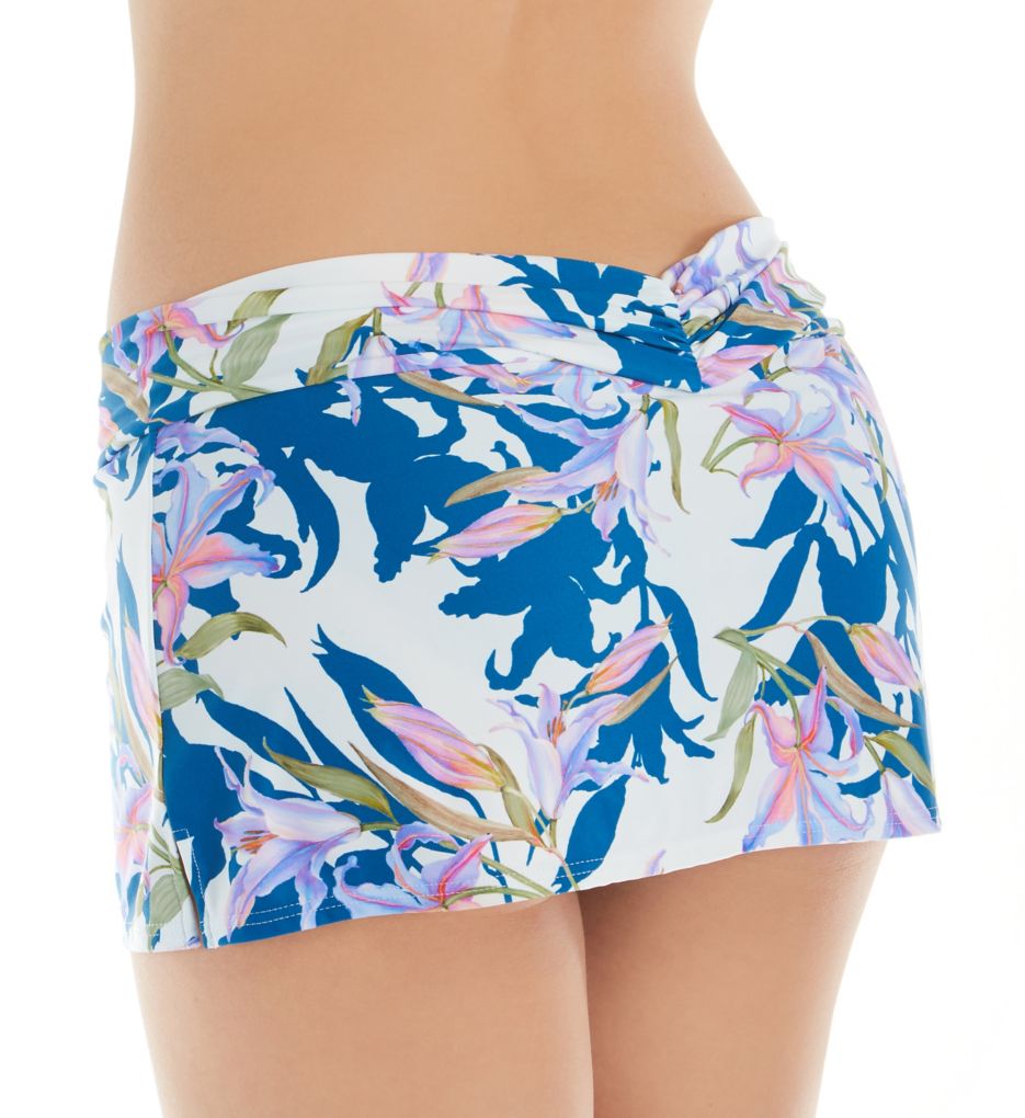 Lily Patch Aloha Skirted Hipster Swim Bottom