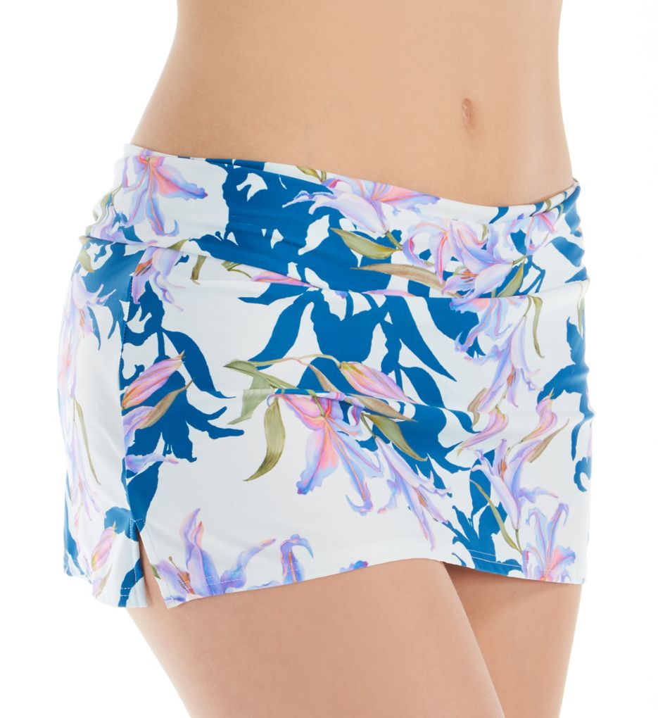 Lily Patch Aloha Skirted Hipster Swim Bottom-gs