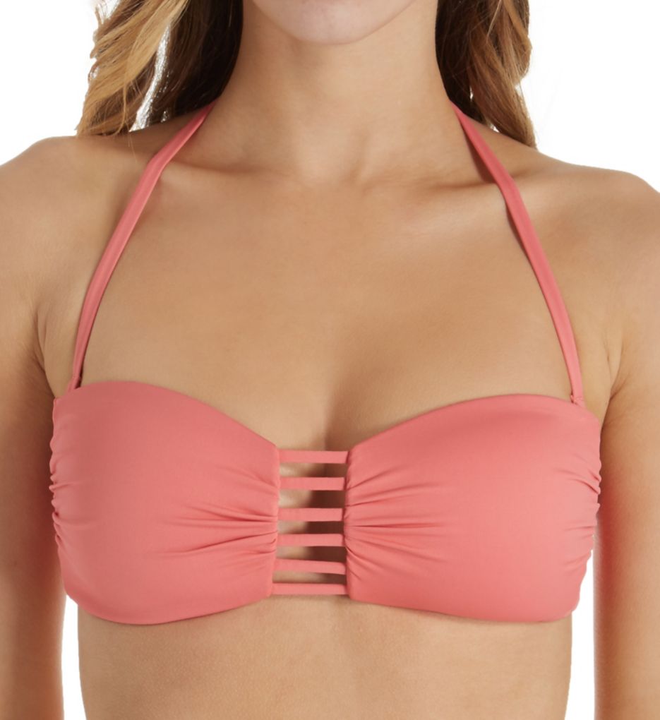 Cupid Trellis Bandeau Swim Top-fs