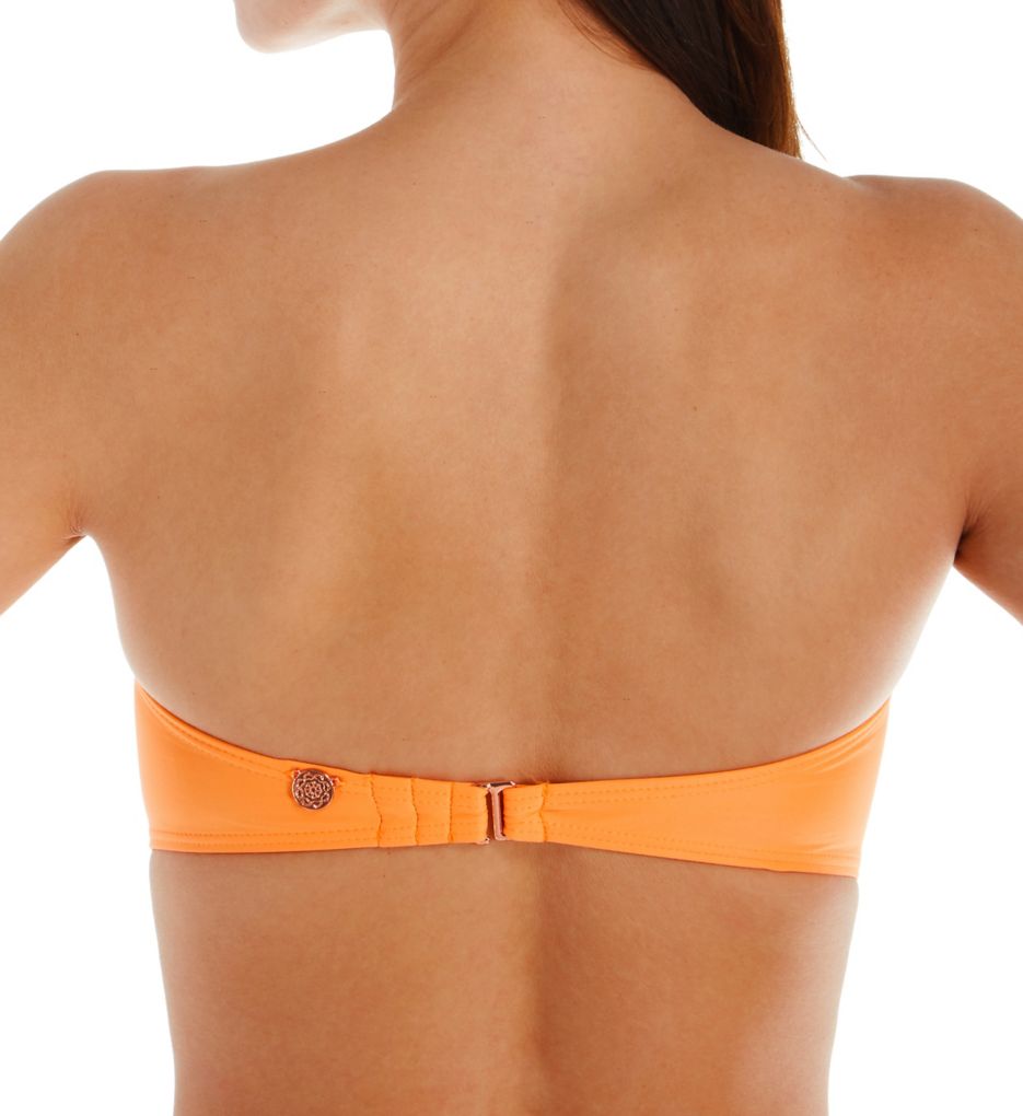 Maui Melon Solid Bridget Bandeau Swim Top