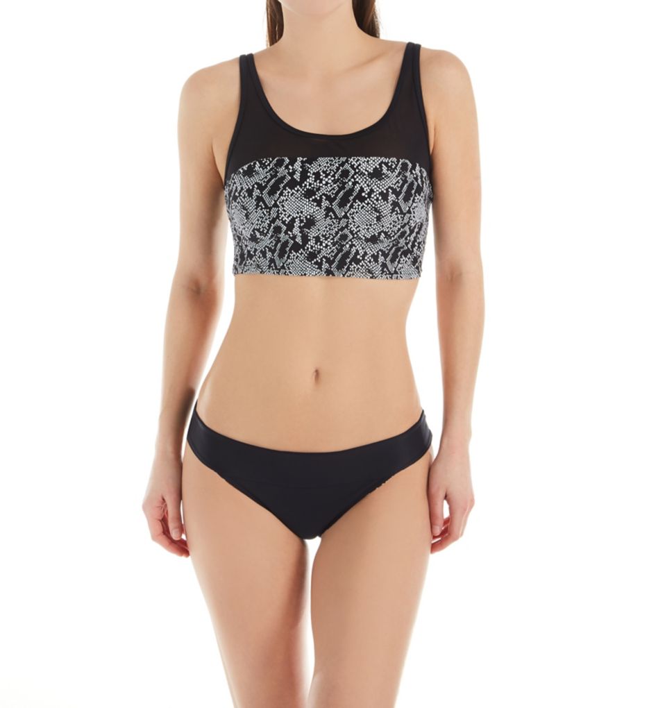 Sea Serpent Capri Cropped Tank Swim Top-cs3