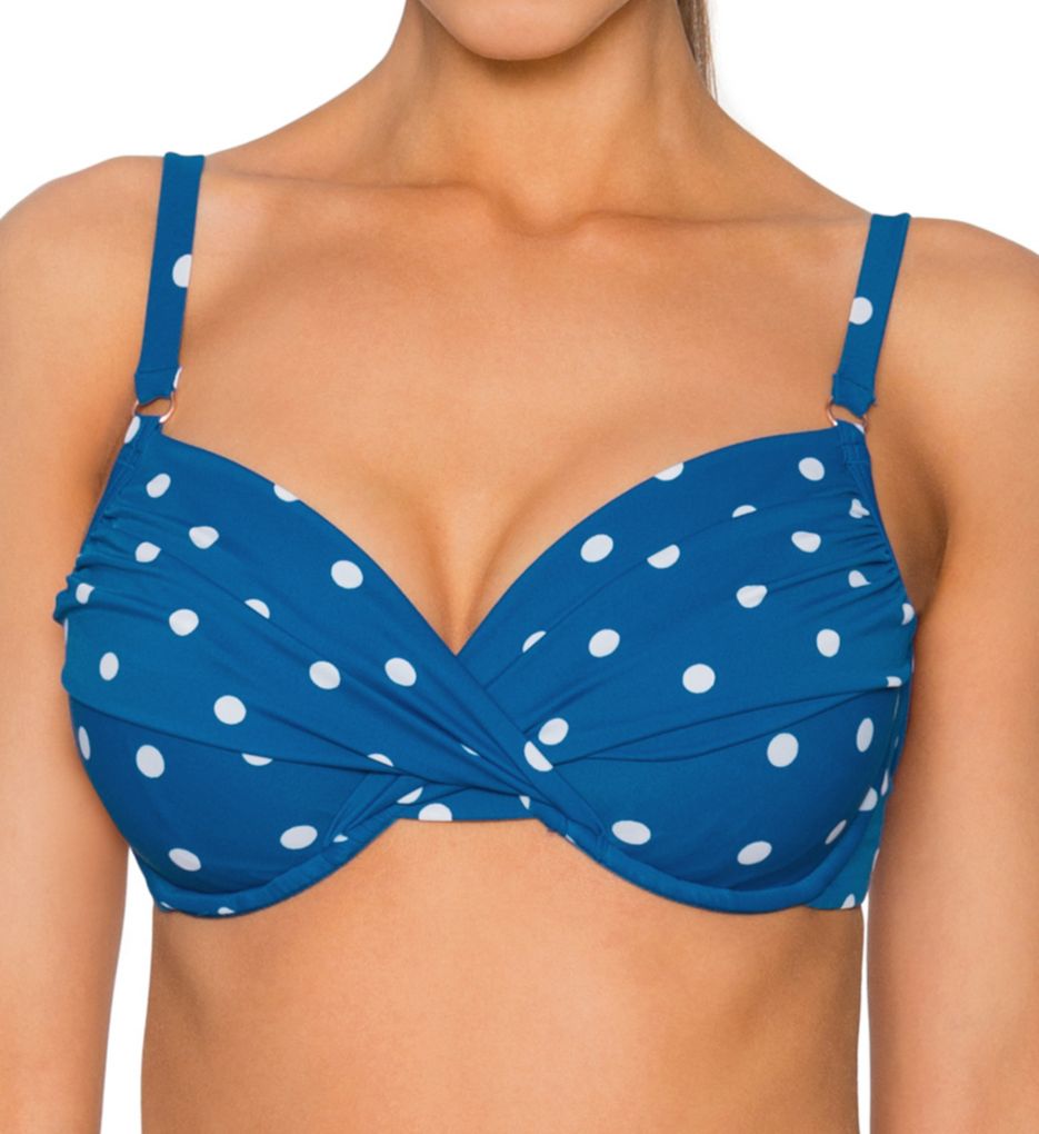 Delilah Dot Crossroads Underwire Bikini Swim Top-gs