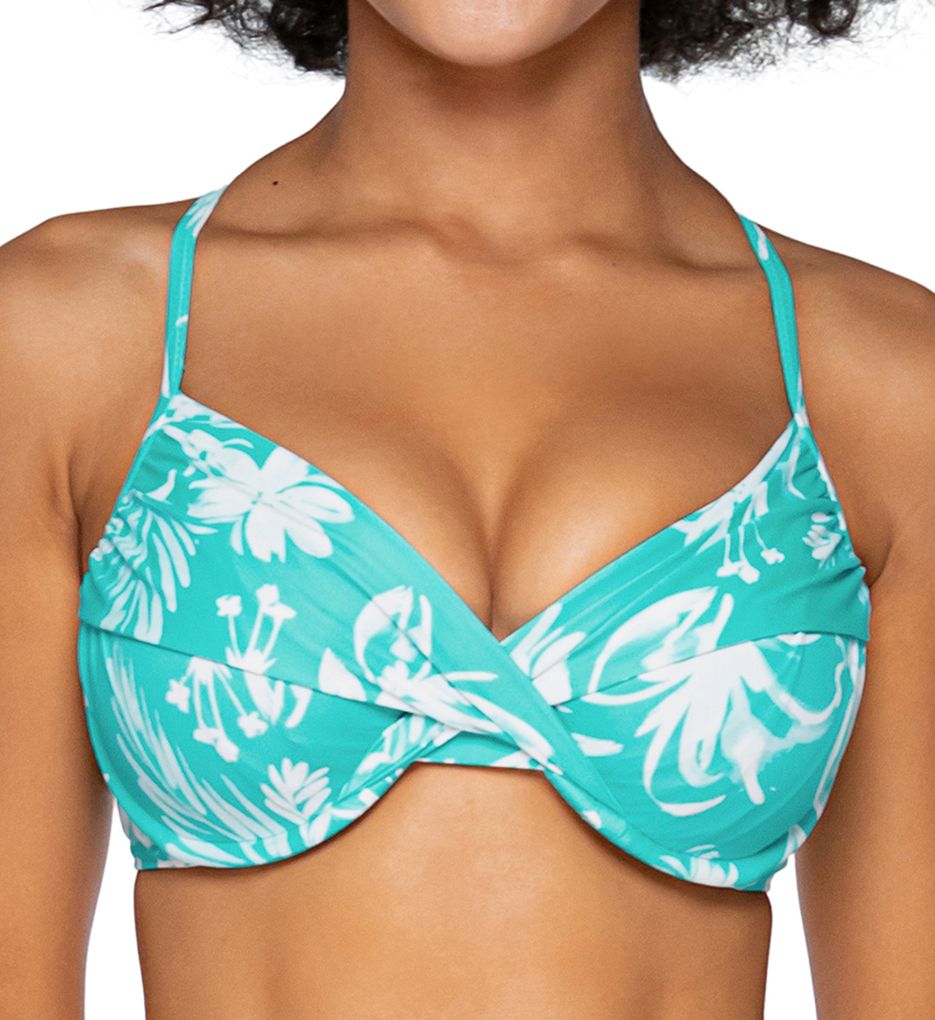 Luau Crossroads Underwire Bikini Swim Top