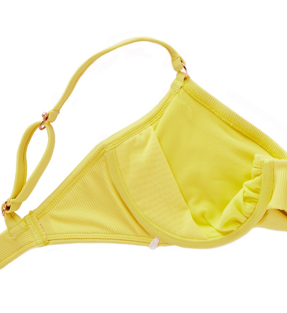 Lemon Drop Crossroads Underwire Bikini Swim Top-cs4