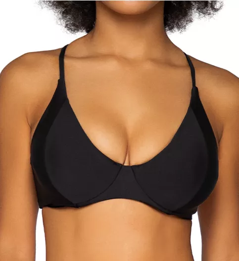 Swim Systems Black Maya Underwire Swim Top T516B