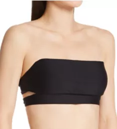 Black Bailey Bandeau Swim Top Black 34C