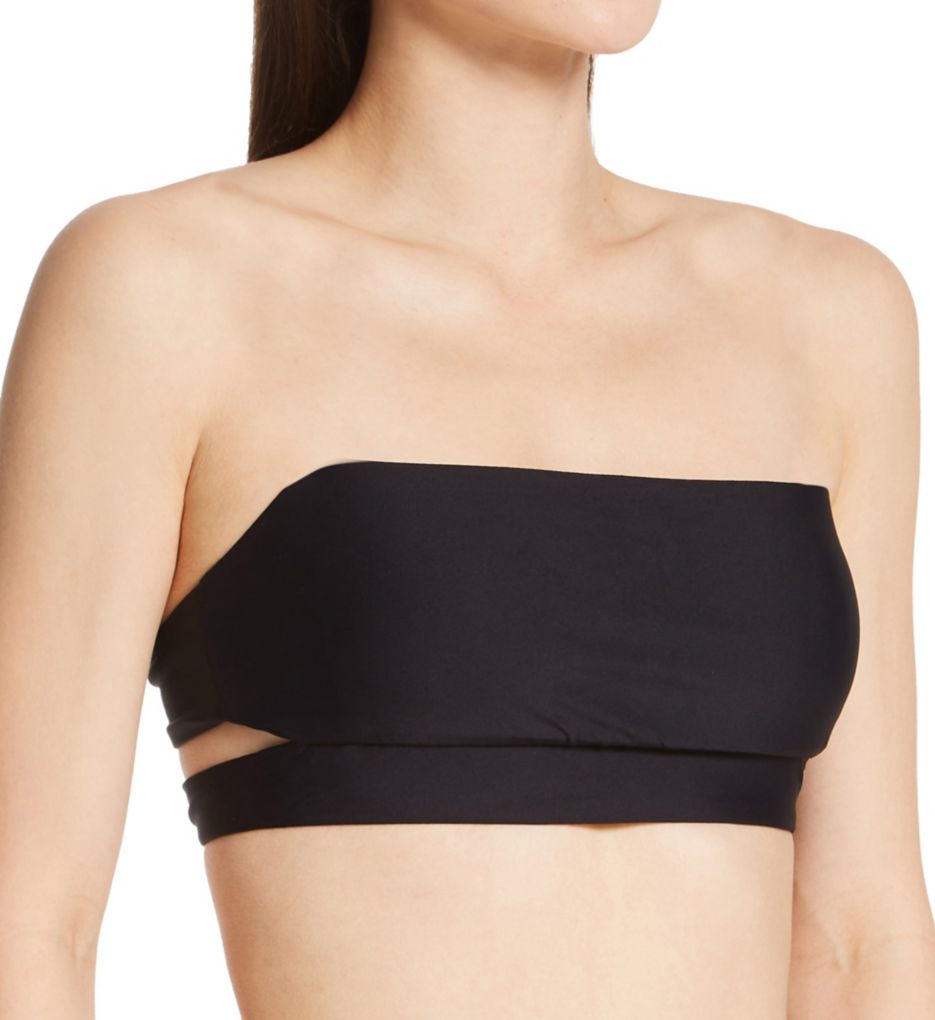 Black Bailey Bandeau Swim Top