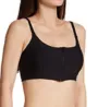 Swim Systems Black Sivan Crop Swim Top T530B - Image 1