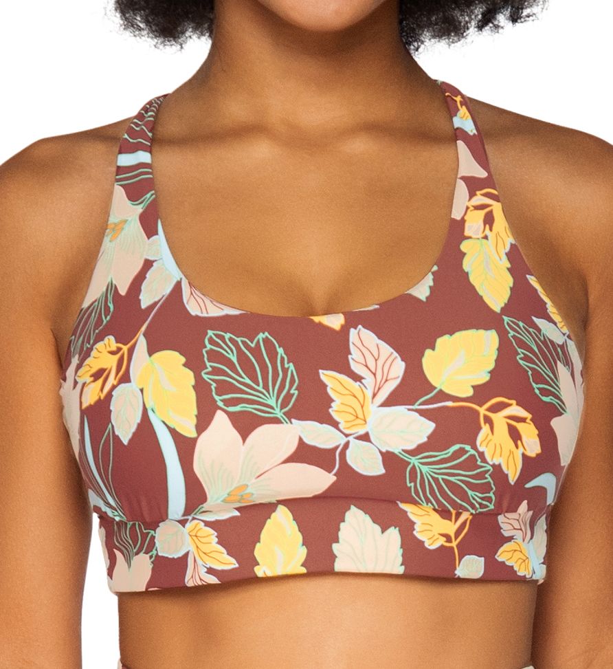 Desert Blooms Teagan Tank Swim Top