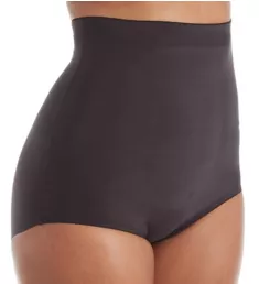 Just Enough Plus Size Hi-Waist Brief Black 1X