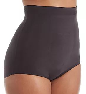 Just Enough Plus Size Hi-Waist Brief Black 4X