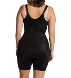 Plus Size Comfort WYOB Thigh Slimmer w/ Back Magic Black XL