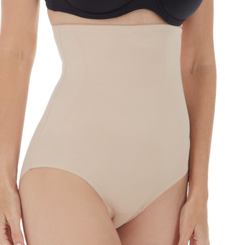 TC Fine Intimates (1774994): TC Fine Intimates 4095 Shape Away Hi-Waist Brief with Back Magic (Cupid Nude XL)