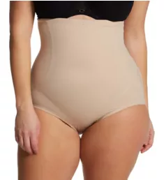 Plus Size Shape Away Hi-Waist Brief w/ Back Magic Cupid Nude XL