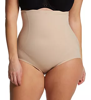 Plus Size Shape Away Hi-Waist Brief w/ Back Magic Cupid Nude XL
