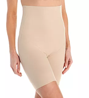 Shape Away Hi-Waist Thigh Slimmer with Back Magic Cupid Nude S