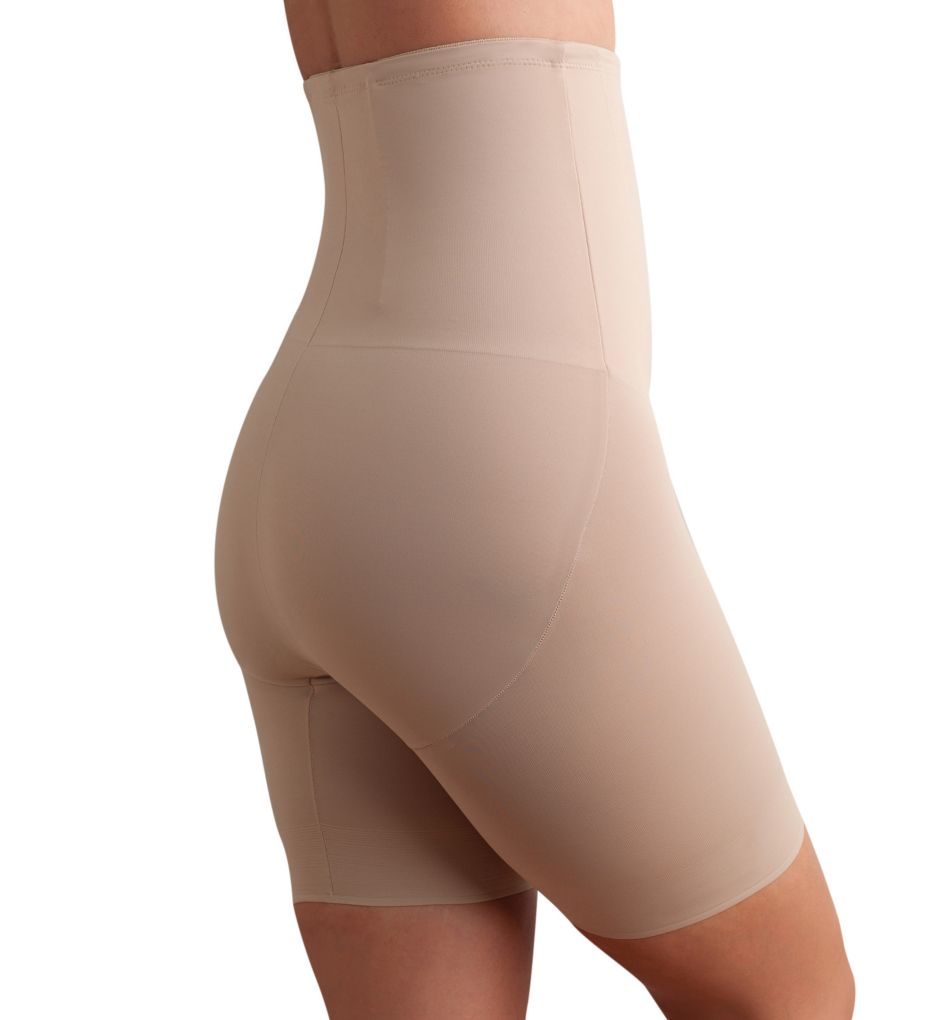 TC Fine Intimates Shape Away Hi-Waist Thigh Slimmer with Back Magic Cupid Nude M  - Image 2