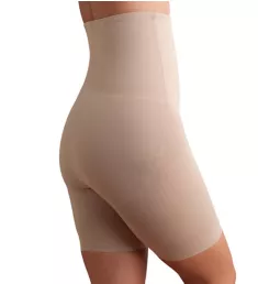 Shape Away Hi-Waist Thigh Slimmer with Back Magic