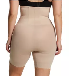 Plus Size Hi-Waist Thigh Slimmer With Back Magic Cupid Nude XL