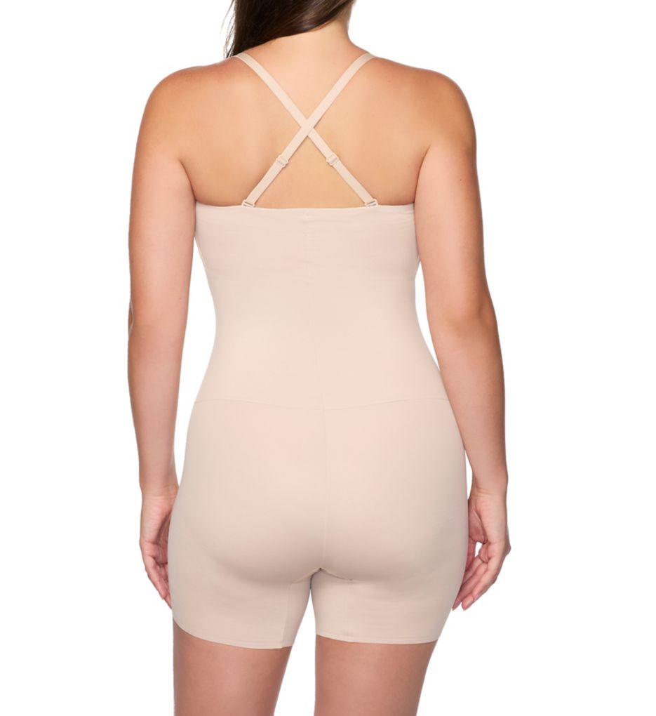 TC Fine Intimates Dress Rehearsal Strapless Mid Thigh Bodysuit 4167 - Image 2