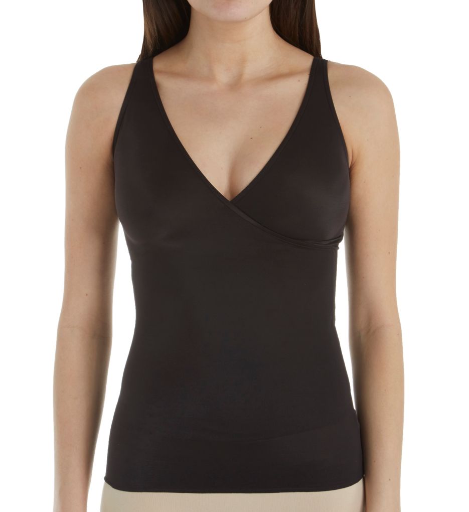 No "Side-Show" Smoothing V-Neck Camisole-fs